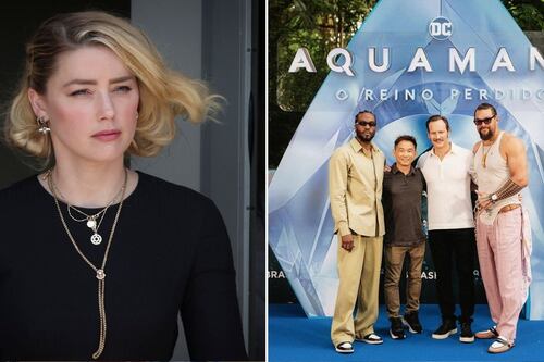 ¿La censuran por el juicio con Deep? Fans de Amber Heard exigen verla en eventos de ‘Aquaman 2′