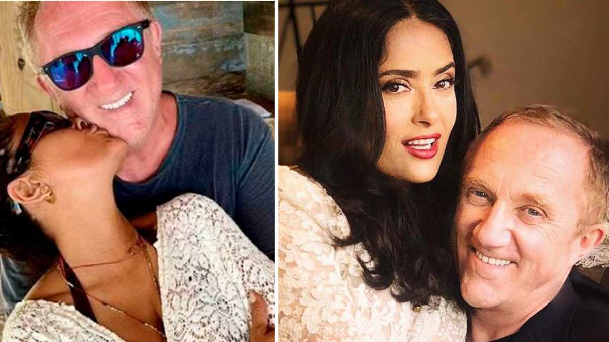 Salma Hayek y su esposo dan lecciones de fortaleza