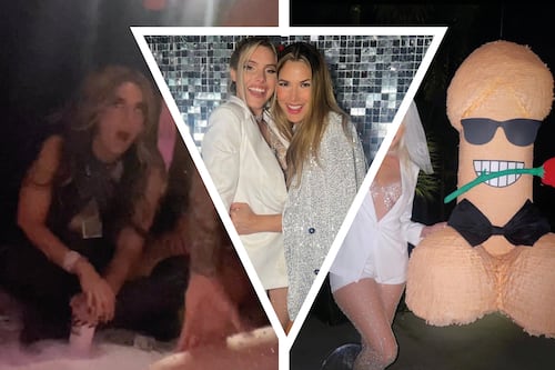 Strippers y otros ‘jueguitos’: las sorpresas que hubo en la despedida de Lele Pons, donde estuvo Alejandra Jaramillo