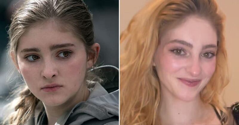 Willow Shields en 'Los juegos del hambre: sinsajo - parte 2' y en la actualidad