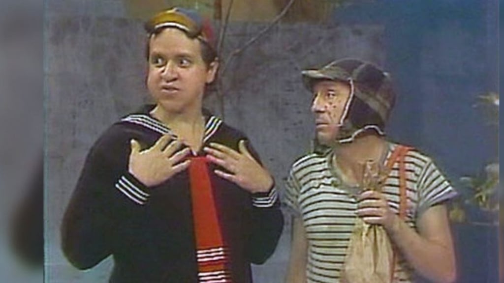 Quico y su historia del traje de marinerito.