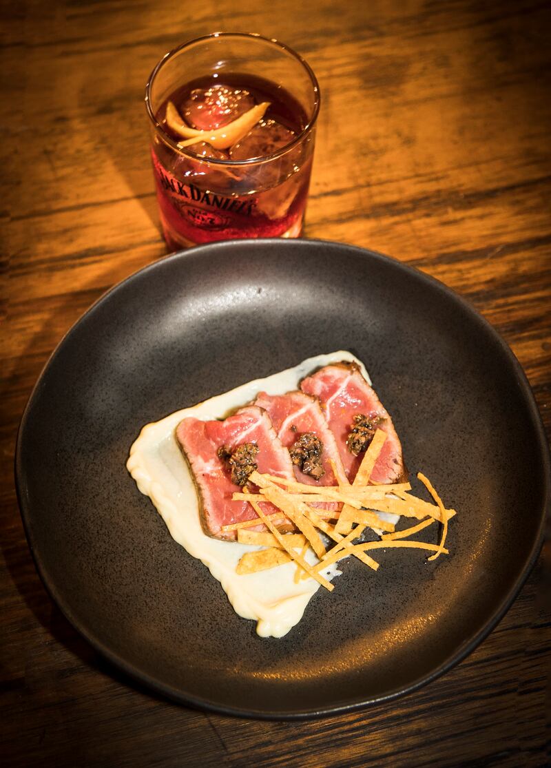 Tiradito de tataki Mr. Jack