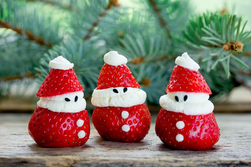 Frutillas de Navidad