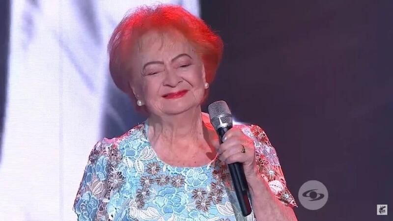 Nubia, participante de 'La Voz Senior'