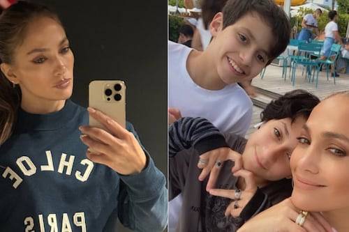 “Eso es genética”: hijos de Jennifer Lopez reaparecen con elegantes looks y sorprenden por su aspecto