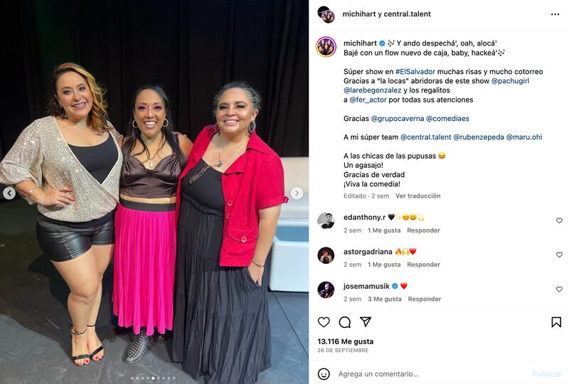 Michelle Rodríguez show en El Salvador