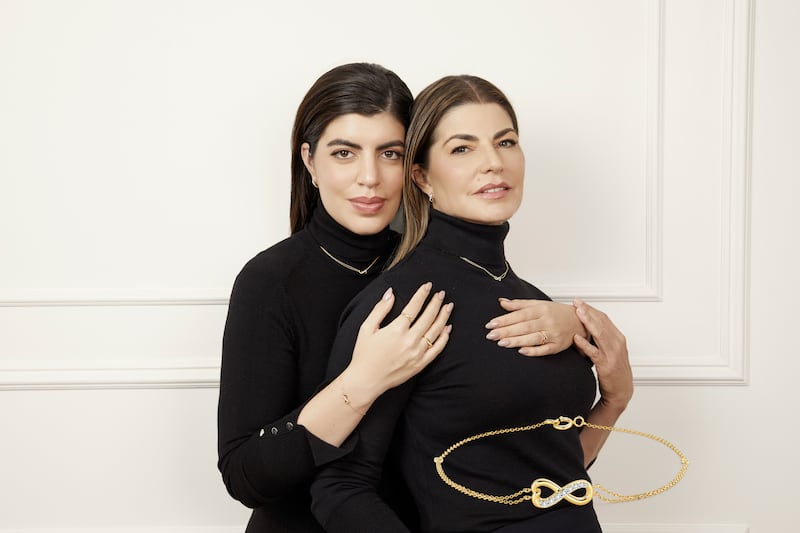 María José Baquerizo Queirolo y su madre, Rosanna Queirolo