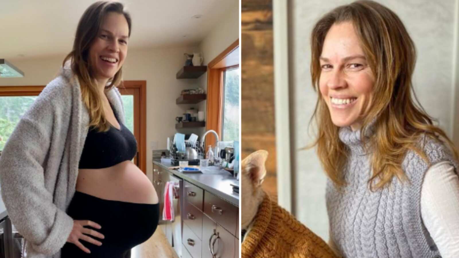 Hilary Swank embarazada