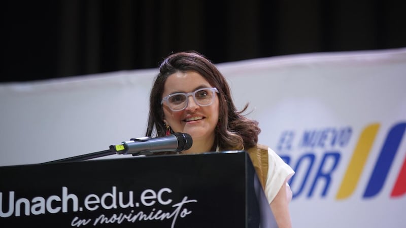 María José Pinto, vicepresidenta del Ecuador