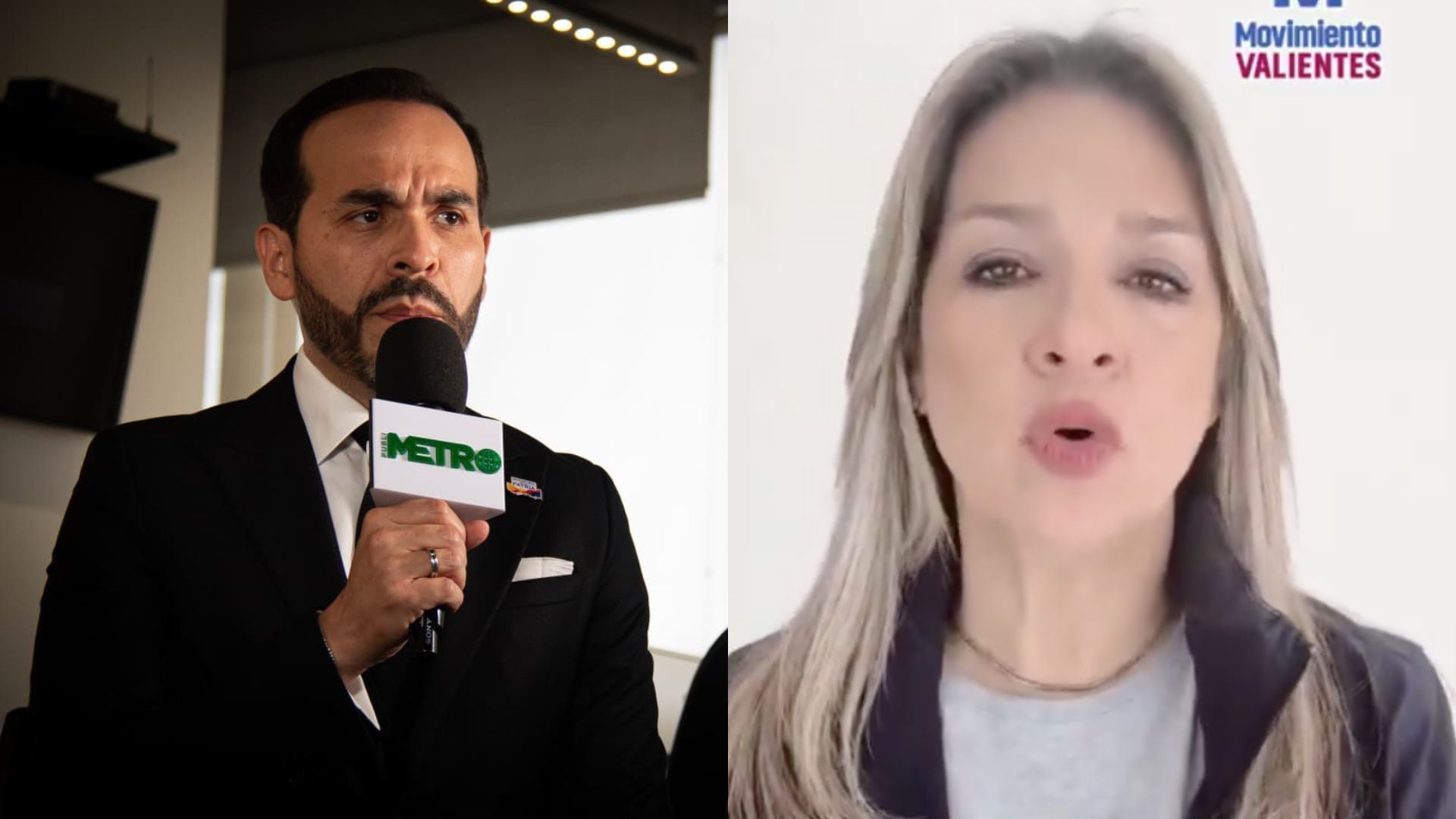 Abelardo de la Espriella y Vicky Dávila