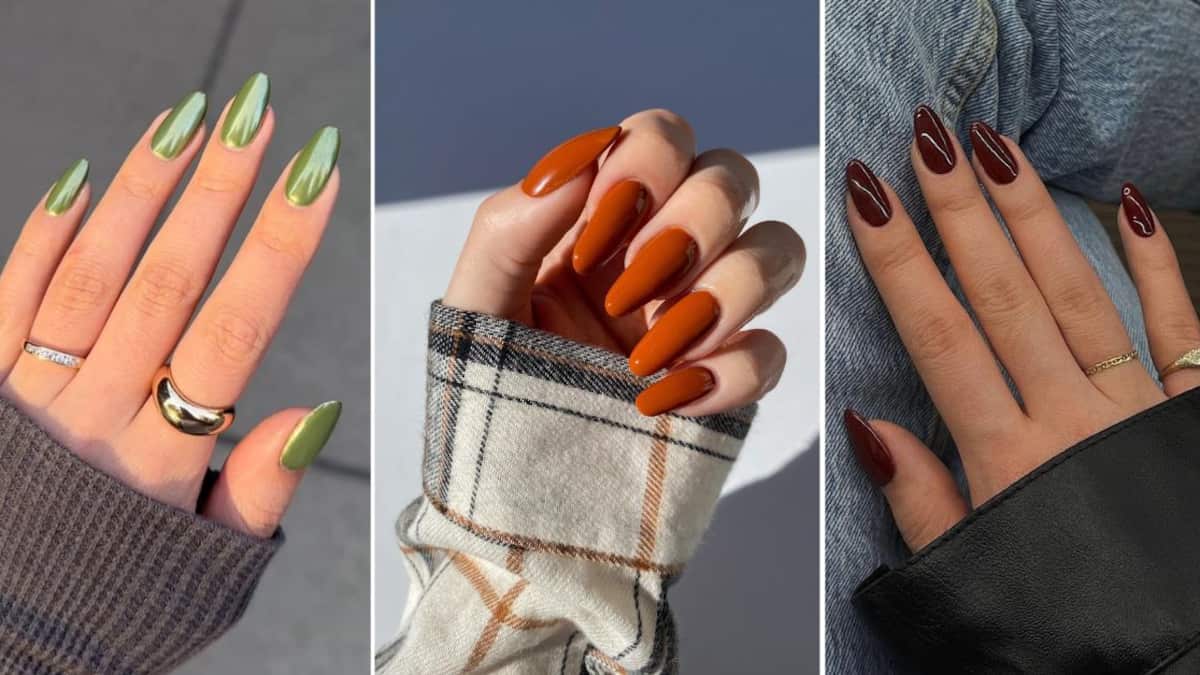 El verde oliva, naranja quemado y burdeos se llevarán mucho en las uñas en 2025