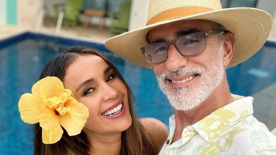 Miguel Varoni y Catherine Siachoque