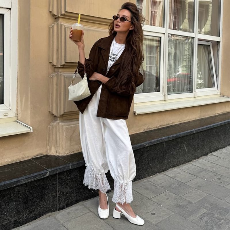Pantalones bloomers en tendencia