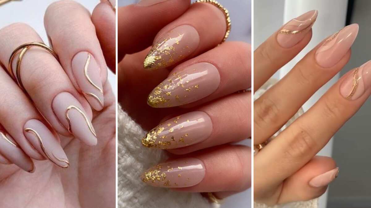 Diseños de uñas almendras