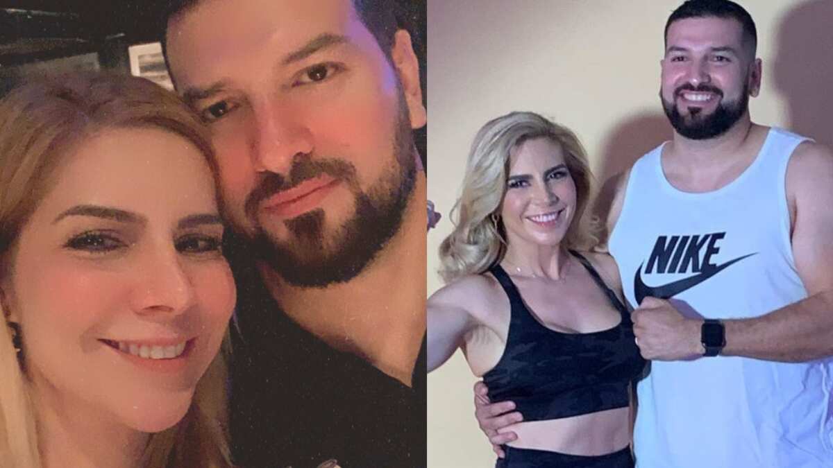 Karla Panini y Américo Garza