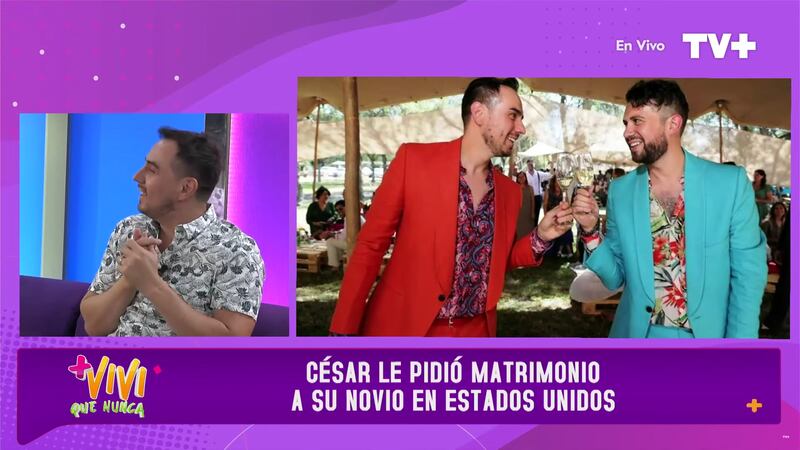 César Campos reveló detalles de su propuesta de matrimonio en Nueva York