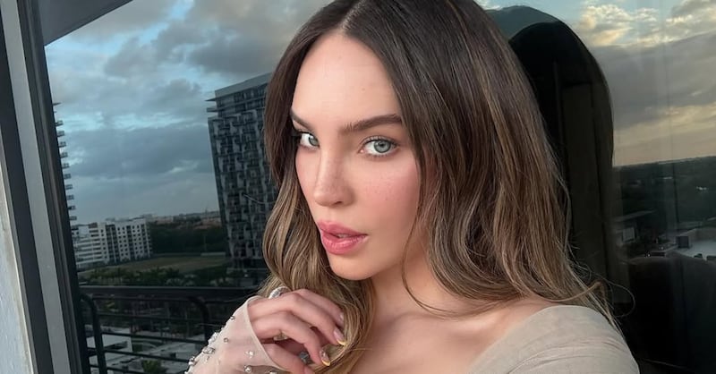 El deslumbrante look de Belinda en el Festival de Cannes