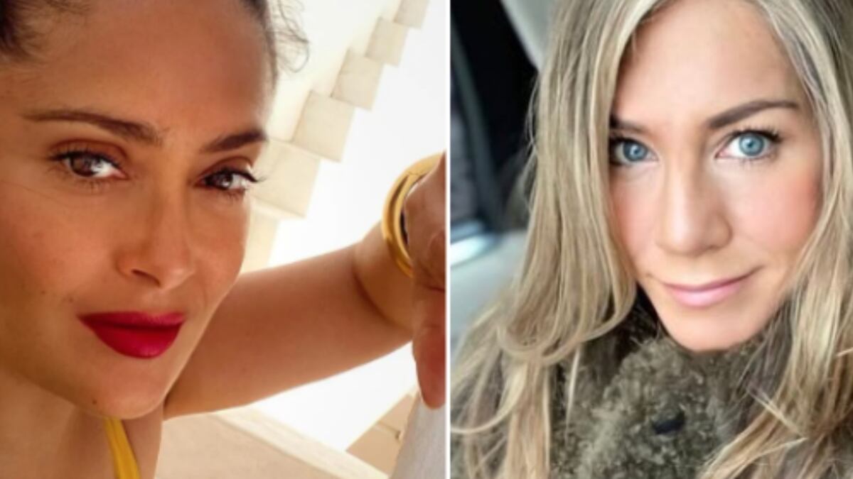Jennifer Aniston y Salma Hayek