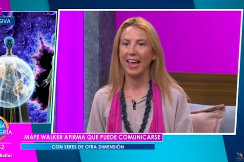 Mafe Walker, la mujer que habla “el idioma extraterrestre”, revela un mensaje de los aliens