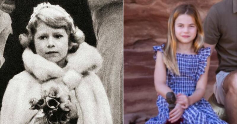 Kate Middleton y William: su hija la princesa Charlotte es la nueva versión de la reina Isabel y estas fotos lo prueban