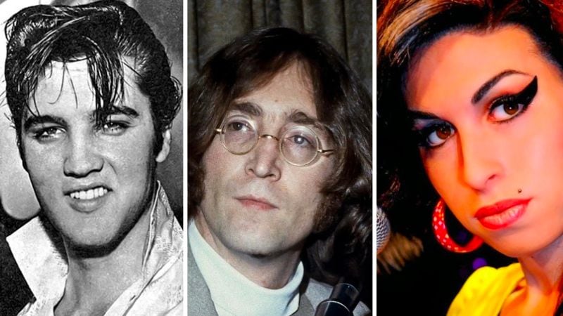 Así se verían Elvis Presley, John Lennon y Amy Winehouse si estuvieran vivos / Composición