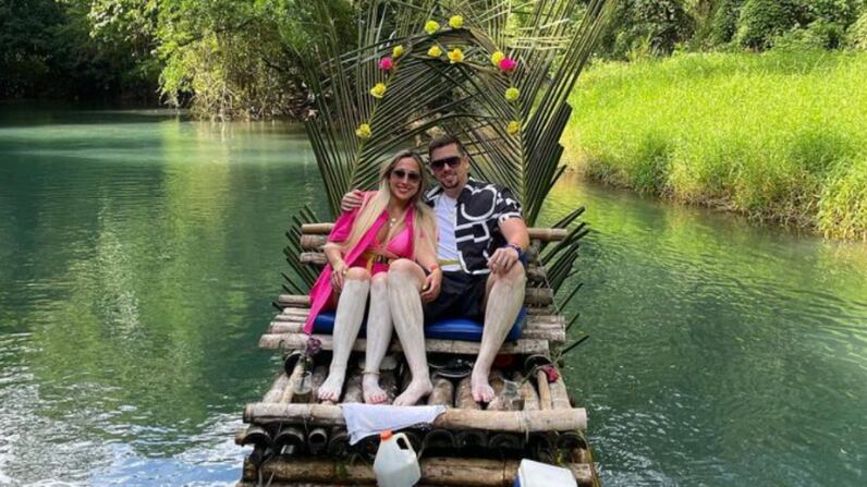 Nano Calderón y su polola | Captura: Instagram