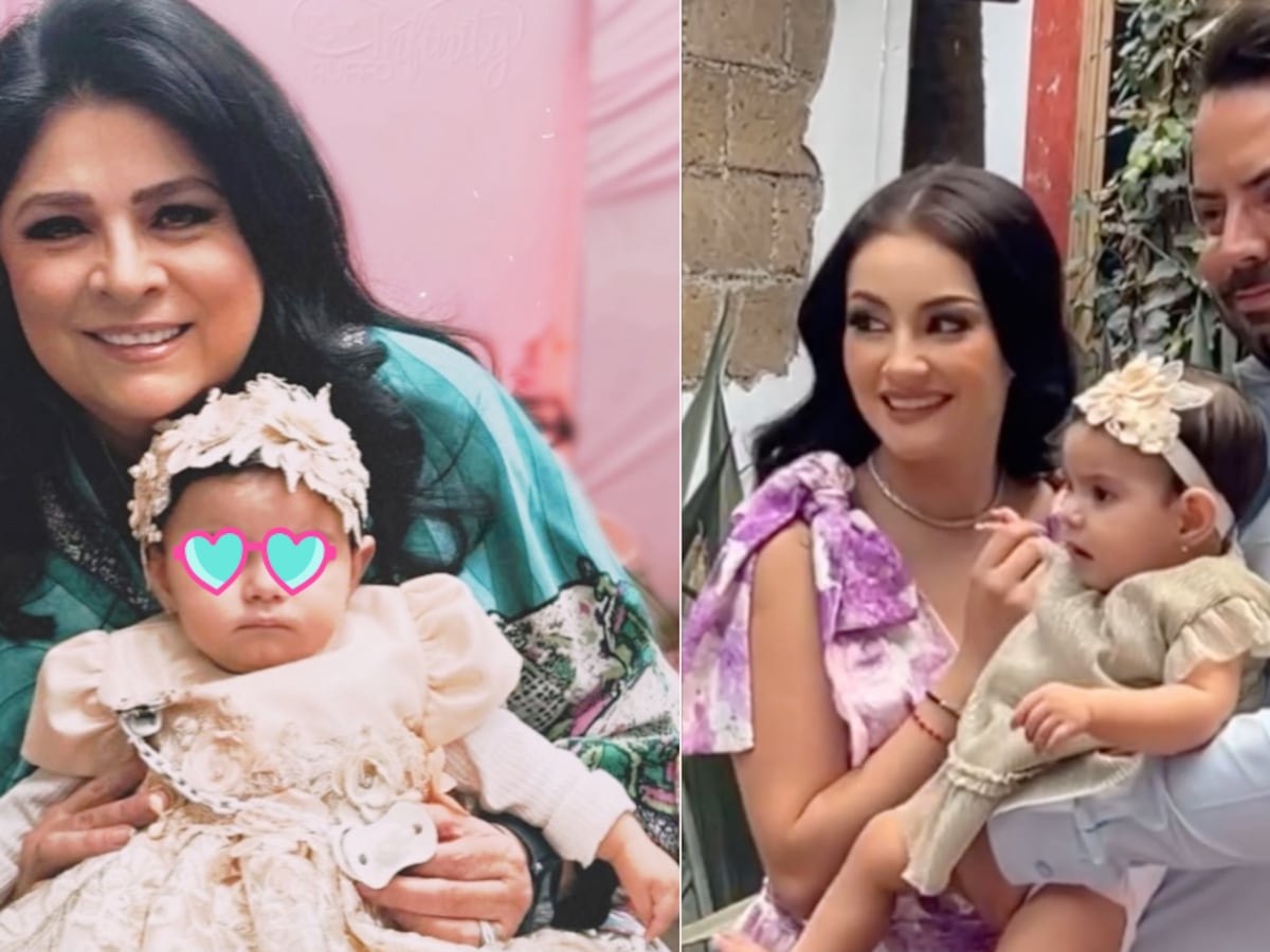 “Lo heredó de la madre”: hija de Victoria Ruffo reaparece en bautizo de Tessa e impacta con este elegante look – Nueva Mujer