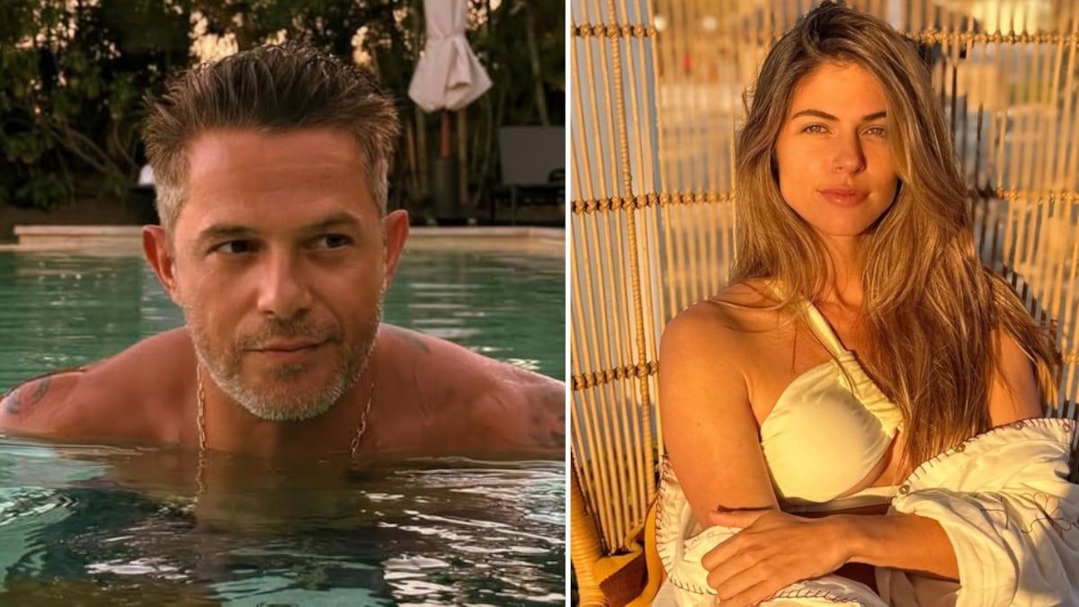 Alejandro Sanz y Stephanie Cayo