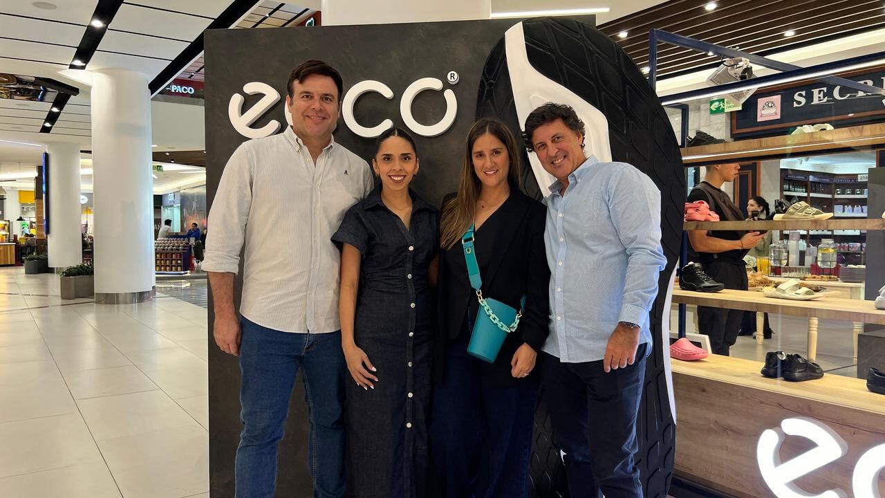 Andrés Díaz - Regional Product Coordinator ECCO Latin America, Ana Rojas - Regional Marketing Manager ECCO Latin America, Ana Ormaza - Gerente General Gretel Ecuador, Diego Medan - Gerente de Desarrollo de Negocios ECCO Latin America