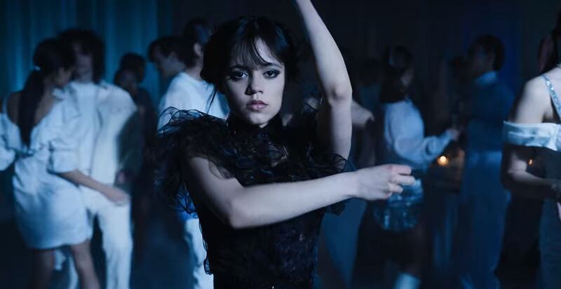 Jenna Ortega hizo la coreografía del baile viral de 'Merlina'