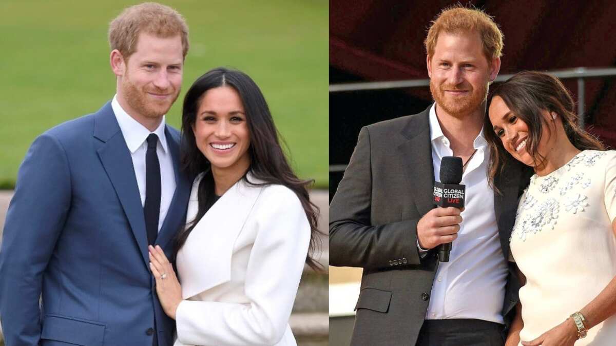 Los duques de Sussex.