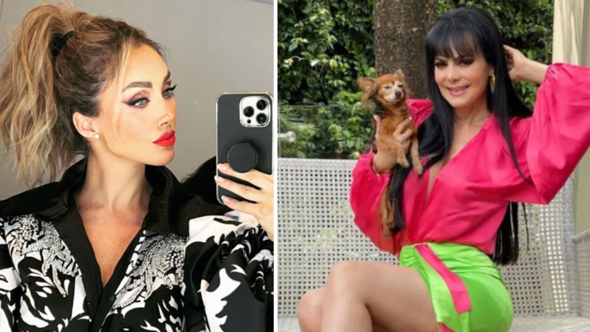 Las fotos y videos por los que critican a Anahí y Maribel Guardia por exceso de filtros