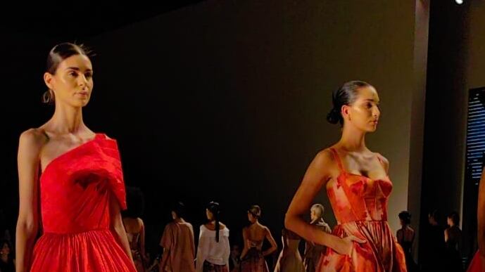 Pasarela inaugural de Colombiamoda 2023 a cargo de Maria Elena Villamil