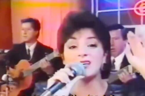 Así lucía Paulina Tamayo en el escenario desde sus inicios de carrera