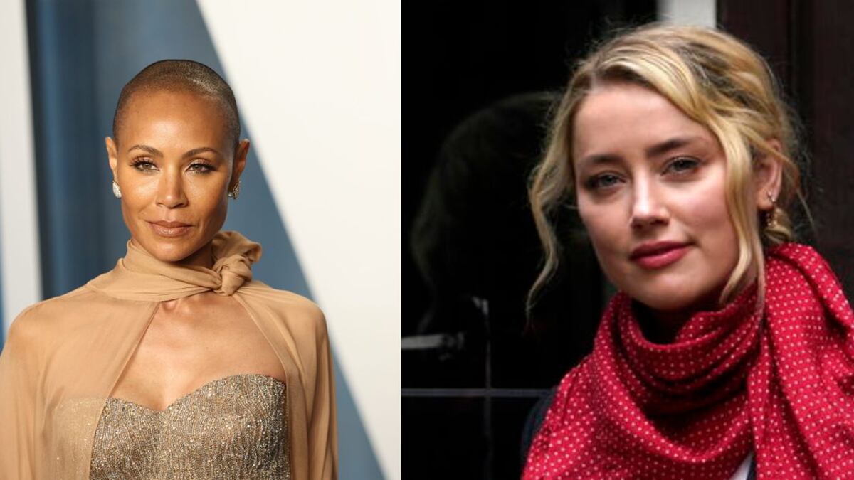 Jada Pinkett y Amber Heard