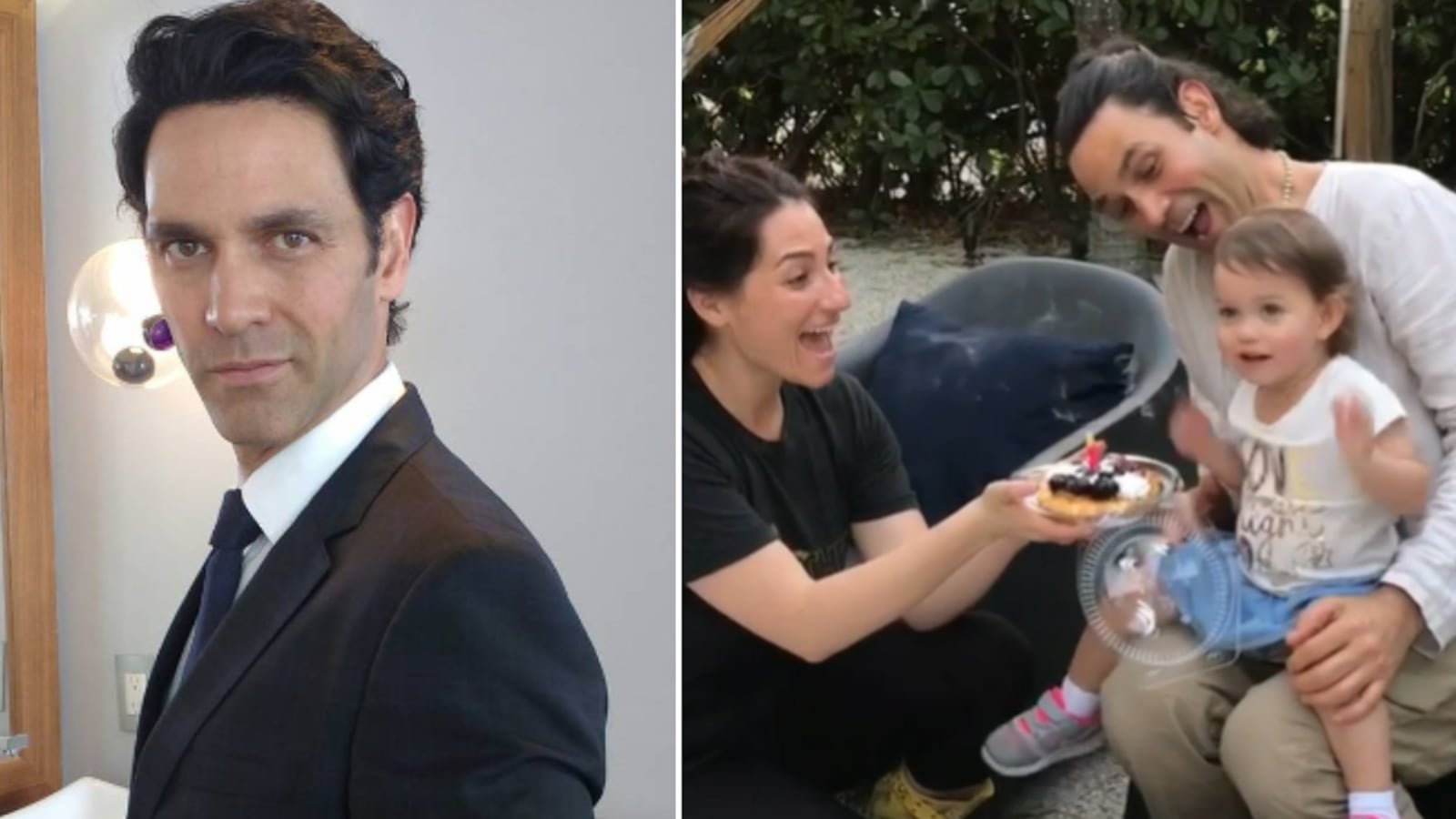 Valentino Lanús y su esposa