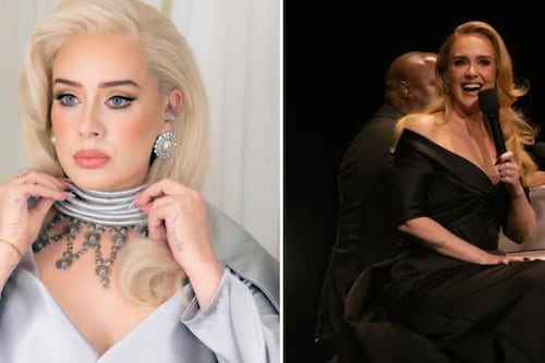 “Qué guapo”, hijo de Adele, Ángelo, reaparece en su concierto y sorprende con lo diferente que luce a sus 12