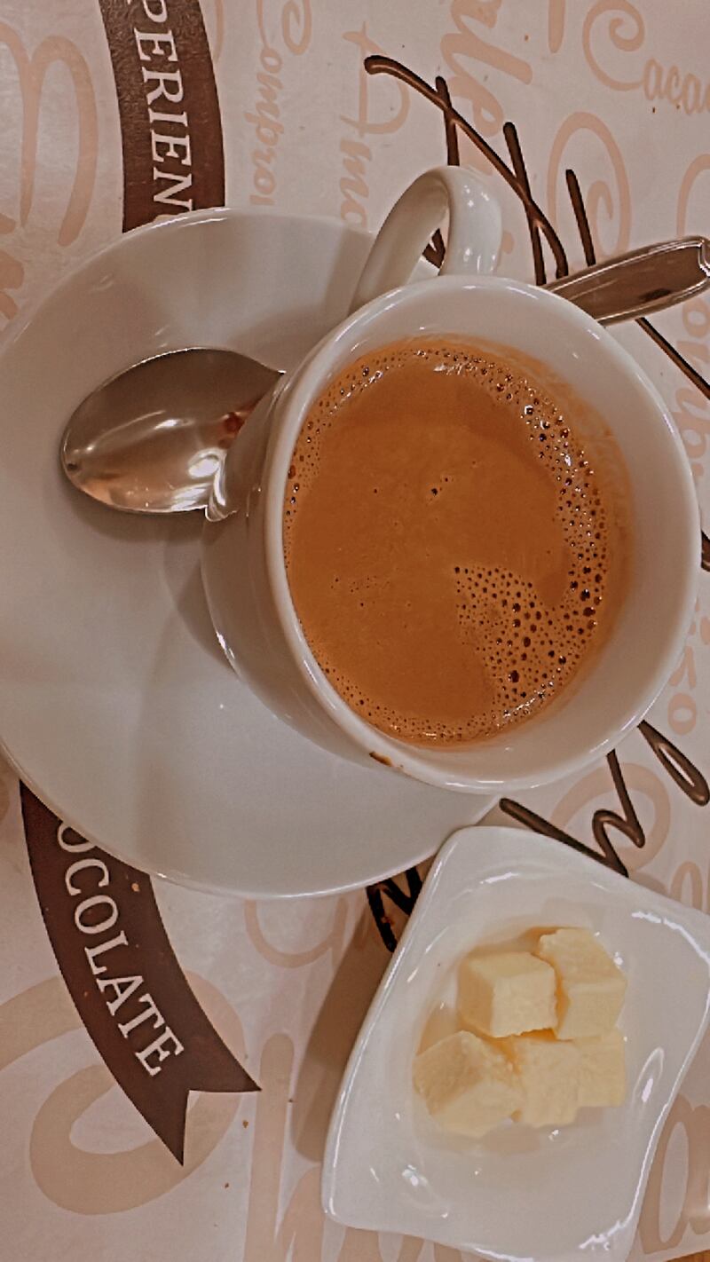 Cata de chocolate y queso