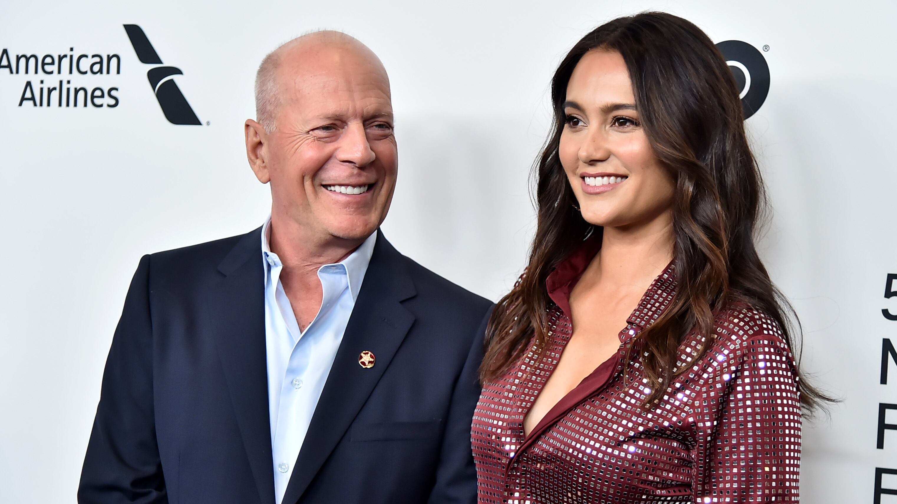 Bruce Willis y su esposa