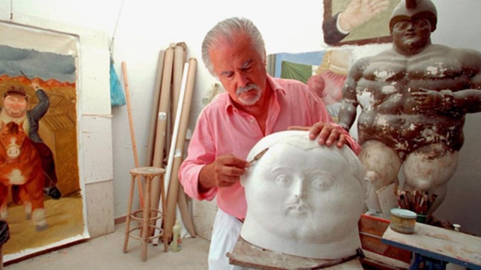 Botero nunca pinto gordos: su hijo destruye el mito sobre el pintor.