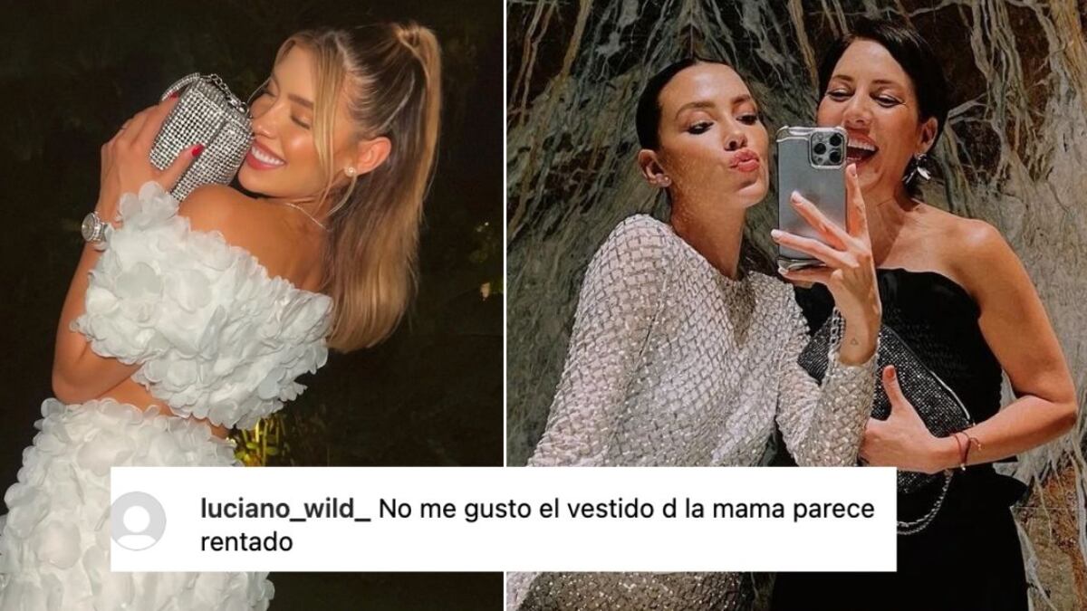 Stephanie Salas lució un elegante vestido verde que a muchos no terminó de gustar.