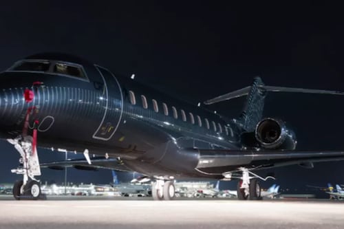 Así es el avión de Cristiano Ronaldo que salió de Arabia Saudita