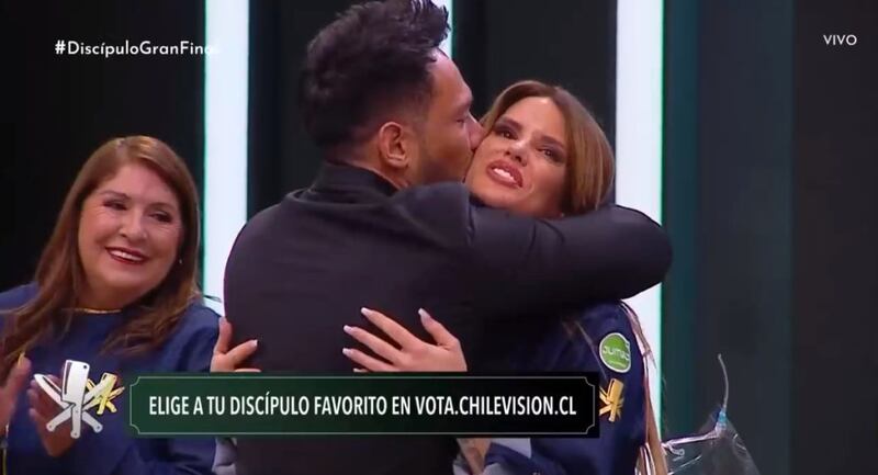 Iván Cabrera y Gala Caldirola en "El Discípulo del Chef"