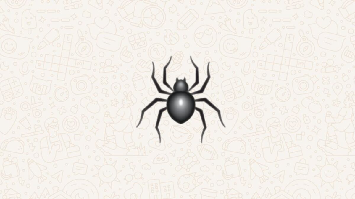 El emoji de araña negra tiene más significados de lo que muchos piensan
