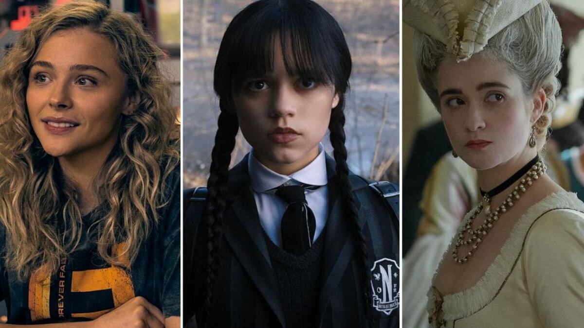 Fotos de las series The Peripheral, Wednesday y Dangerous Liaisons