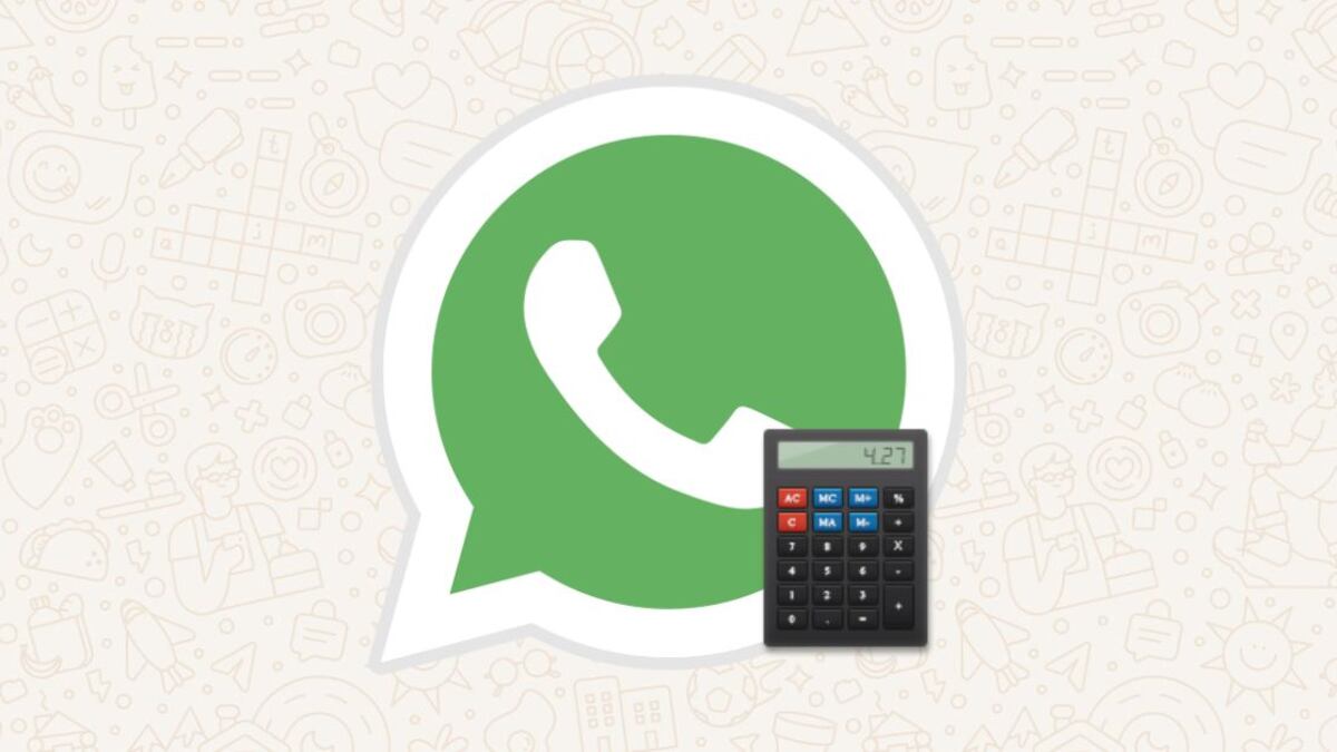 WhatsApp incorporó hace poco una nueva función de calculadora