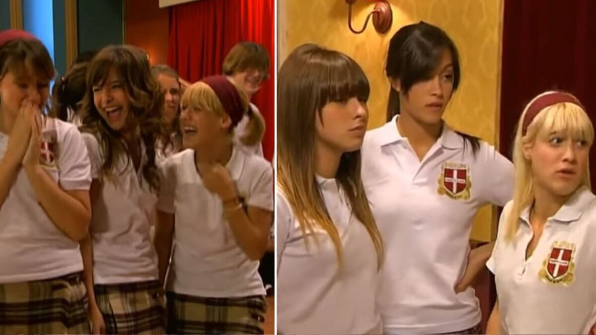 Brenda Asnicar, Camila Outon, Camila Salazar y Nicole Luis eran "Las divinas" en 'Patito feo'