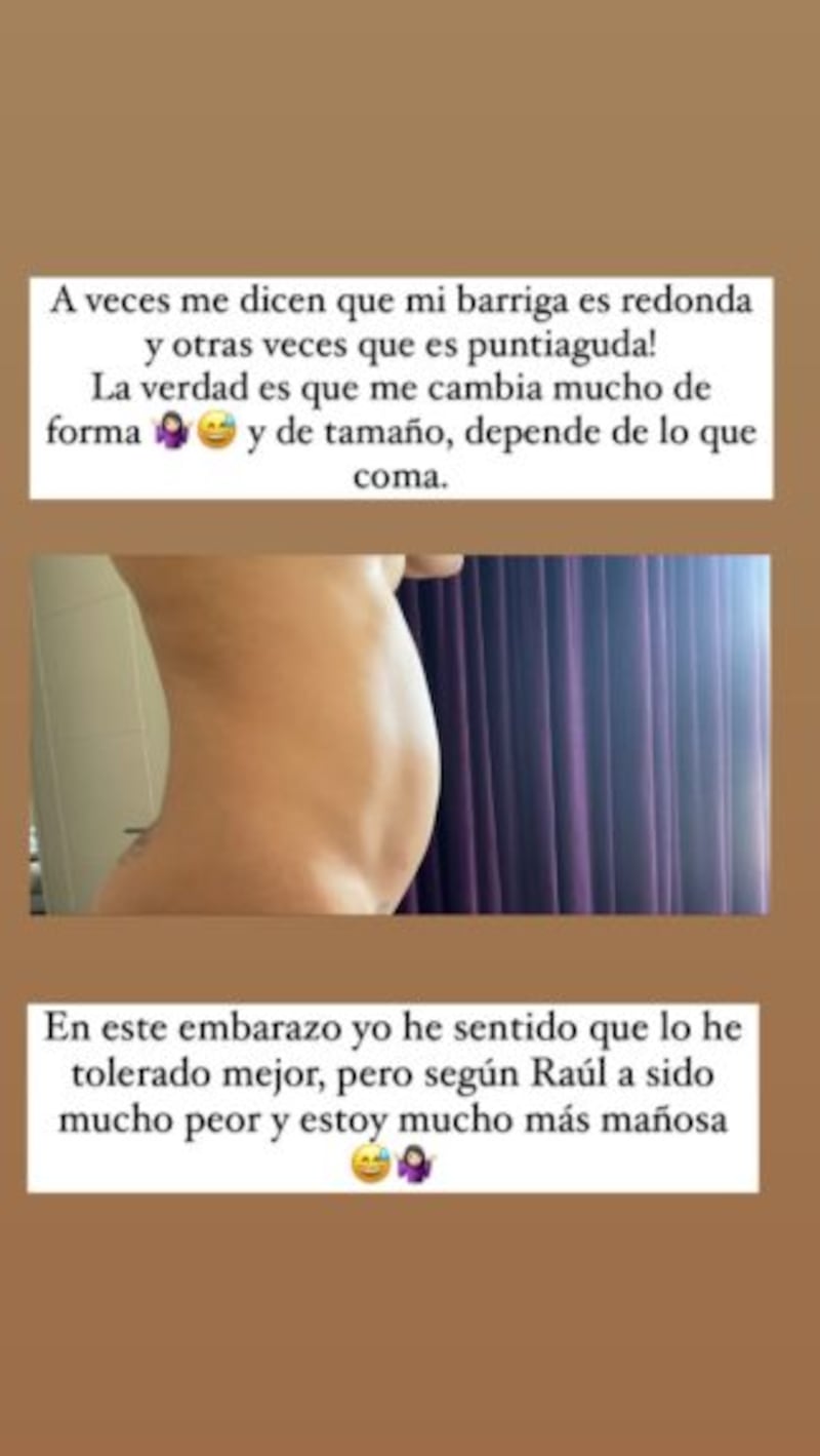 Lisandra Silva habló sobre los cambios en su cuerpo durante su segundo embarazo