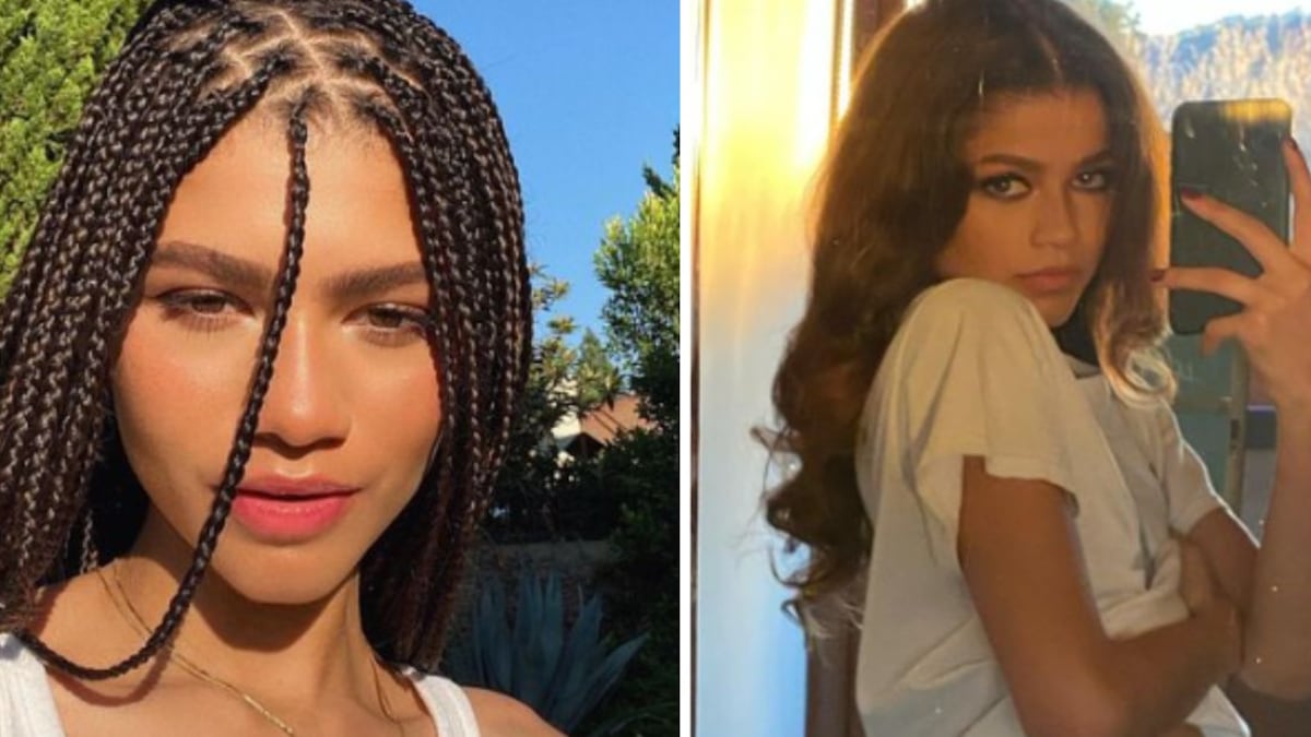 Zendaya muestra el rubio perfecto para morenas este 2022