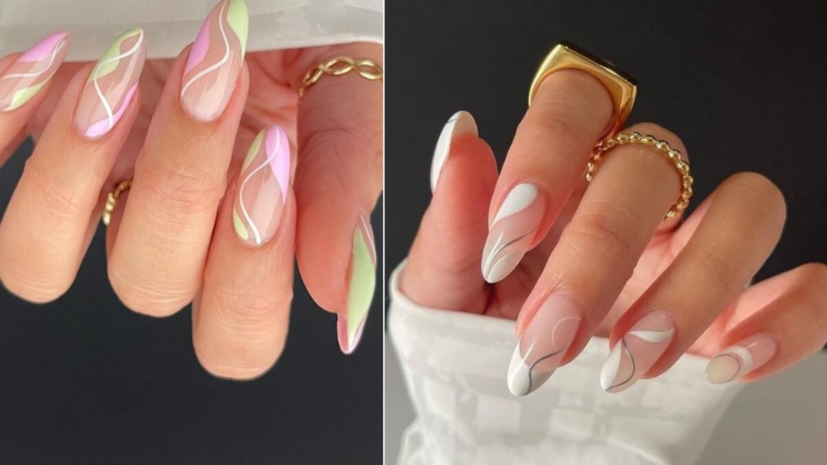 Uñas Swrly la tendencia más divertida de 2024